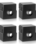 Ender 3 V3 SE Silicone Sock 4 Pack Hotend Block Cover Insulation for 3D printer in black, heat resistant, nonstick