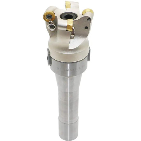 Rock Solid Shop Grade Face Mill Cutter Holder Loaded With Hard Alloy Carbide Inserts And Spanners For Beast Mode Roughing Jobs On Industrial Milling Machines