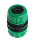 Garden Hose Connector Mender And Extend Repair Adapter Kit For Quick Leak Fix Joins One Half Inch Hose Sections Double Female To Male Fittings Hose Joiner Tool For Pools Lawn And Outdoor Watering in green ABS plastic