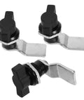 Three Pack T Handle Cam Locks For Tool Boxes And Cabinet Doors, Built To Last Tough As Nails Zinc Alloy Construction