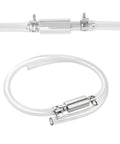 Brake Bleeder Hose Kit With One Way Valve And Clamps For Cars And Motorcycles, DIY Friendly Hydraulic Brake Fluid Bleeder Tool shown