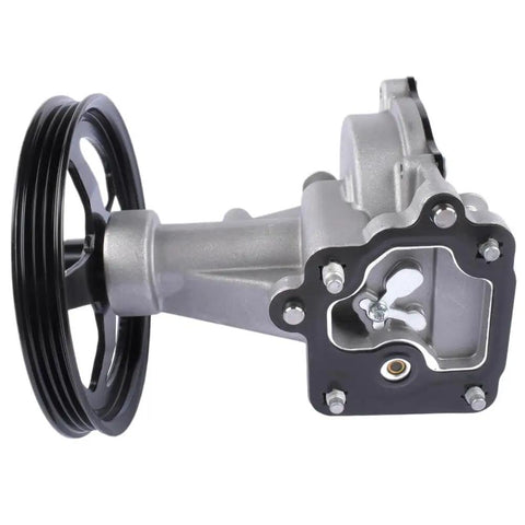 Heavy Duty Vacuum Pump Replacement For 12696313 Ap02 Fits Escalade Silverado Sierra Tahoe Yukon 2014 2020 detailed view showing pulleys.