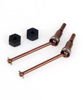 Arrma RC Car Upgrade Drive Shafts And Wheel Hexes Set Hardened Steel Front And Rear For Granite Typhon Grom 1 14 1 18 Scale
