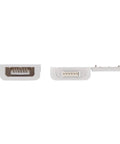 6-Pin To Cut-End Connector For Hue Solo Lightstrip Micro 6-Pin V4 White 4 Pack, showing close-up of connector design.