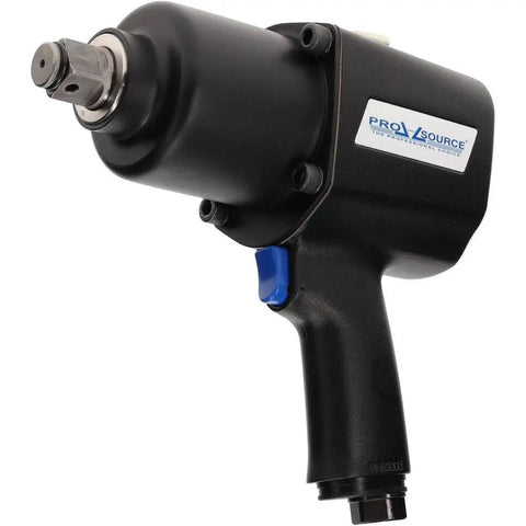 Heavy Duty Pneumatic Impact Wrench Three Quarter Inch Drive Twin Hammer Tool Pulls Serious 1500 Ft Lbs Torque While Protecting Your Wrists For All Day Garage Grind Or Tough Road Jobs