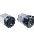 ER 40 Square And Hex Collet Chuck Block Set For Milling Machines And CNC Lathes Beefy Hardened Carbon Steel Workholding Holder