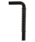 Heavy Duty Trailer Gate Spring Latch Pin Repair Kit With Easy Install Beefy Built Metal Latch For Utility Trailers Reliable Locking Mechanism Simple Setup Universal Fit black steel spring pin