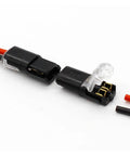 10 Pack 2 Way Spring Wire Connectors No Solder No Screws Quick Cable Clamp Terminal Blocks Easy Fit For 18 To 24 AWG Wire 300V 10A