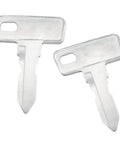Two Pack Golf Cart Ignition Keys Replacement Start Switches Easy To Use Durable Metal Keys With Keychain For 1012505 Starter