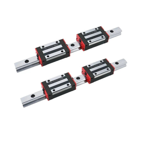 Premium High Precision Linear Guide Rail Kit With Smooth HGR25 Square Rails And HGH25CA Slides Plus SFU3205 Ball Screw For Serious CNC Builds And DIY Projects That Need Rock Solid Motion Control, HGR25 rail set