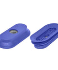 Heavy Duty Industrial Pneumatic Vacuum Sucker Cup For Manipulators 40X80mm Oval Rubber Gripper Pad in blue color