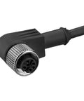 Straight Up Reliable Proportional Valve Cable With Multi Pin Plug And Heavy Duty Hydraulic Wiring Harness close-up of rugged multi-pin connector.