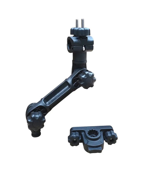 Beefy 360 Degree Trolling Motor Stabilizer Mount for Boat Gunnel Track System and Versatrack Track Kits on white background