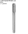 Close-up of Left Hand M10 Tap And Die Set 10mm Cutting Diameter One Point Twenty Five Pitch High Speed Steel 6542 M2 tool