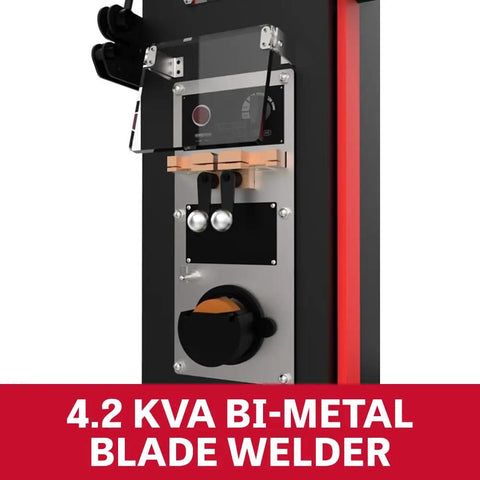 20-Inch Vertical Bandsaw With Articulating Table For Contour Cutting, 2 HP, 230V 3-Phase, Heavy-Duty Pro Grade Saw, Tungsten Carbide Blade Guides, Safety Glass Blade Welder, Precision Resaw And Custom Curve Work