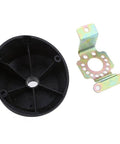 Black 20 Degree Boat Steering Bezel Kit For Outboard And Inboard Engines Angled Bezel With Three Quarters Inch Diameter And Twelve Cm Base Lets The Steering Wheel Tilt Up Seventy Degrees And Is Compatible With Most Mechanical Steering, parts display
