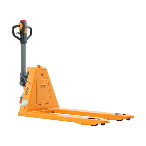 High Visibility Red Emergency Stop Switch For Aequanta Electric Pallet Jack Models A1017 And A1034, durable safety button on orange pallet jack