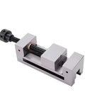 Heavy Duty 3.5 Inch Precision Manual Bearing Vise For CNC Machining, Quick Adjust Jaw Width, Smooth Clamp with Built In Bearing System