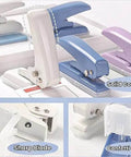 Rugged Heavy Duty Single Hole Punch For Papers And Crafts 40 Sheets Capacity One Quarter Inch Purple Hole Puncher Built To Last