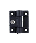 Front view of Ball Bearing Door Hinges 10 Piece Set With Adjustable Torque Dampers For Cabinets And Doors, steel construction