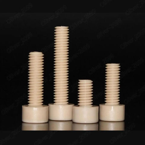Top Tier PEEK Plastic Hex Socket Bolts And Cap Head Screws Metric Fastener Set With Hella Tough M5 X 12mm design, assorted sizes.