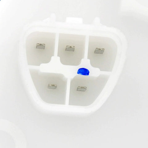 Close-up view of electronic connector on Fuel Pump Module Assembly For Ford Escape 2013 To 2016 And Lincoln MKC 2015 To 2016 L4 1.6L And 2.0L Gas Includes Fuel Pump Sending Unit Tank Seal Replacement E2598M FG1530.