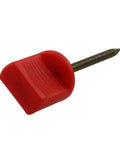 Red Archery Target Face Pins 10 Pack Manganese Steel Nails with plastic cap for target boards