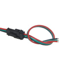 Plug And Play 3 Pin SM LED Connector Cable Set 15cm 20AWG for WS2812B WS2812 WS2811 SK6812 RGBW Strips with pre-tinned pigtails