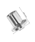 Gatuida 2 Pack Stainless Steel Quick Connector Hose Clamps With Leakproof Seal For Garden Water Pipe Repair And Hydraulic Line Adapter Making Easy Diy Connections A Snap, 0.98 in x 0.86 in