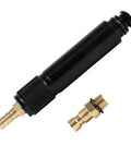Transmission Oil Filling Adapter Kit For VW Audi DSG 7 Speed, MTF Gearbox Refill Connector Tool Set, black anodized adapter with brass fittings