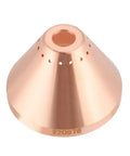 Copper Cup from the Copper Cup, Nozzle, Tips And Cover Set For Plasma Cutter Torch, Pro Grade Heavy Duty Consumables, angled view