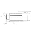 Straight Up Heavy Duty Atc Air Cooled Spindle 4.5Kw And 7.5Kw Automatic Tool Changer For Cnc Wood Router Machine With Iso30 Interface Built Different technical drawing with dimensions.