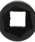 Heavy Duty Badass 3/4 Inch Drive 1 5/16 Six Point Deep Impact Socket forged from chrome molybdenum steel, top view.