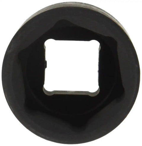 Heavy Duty Badass 3/4 Inch Drive 1 5/16 Six Point Deep Impact Socket forged from chrome molybdenum steel, top view.