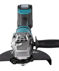 Heavy Duty 40V XGT Angle Grinder With 1700W Equivalent Muscle And Snappy 6600RPM Action With Badass 230mm Disc Setup front view.