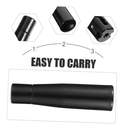 Revolving Handle Grip Handwheel For Machine Tools Built Tough And Easy To Store Durable Crank Handle, black finish, parts view
