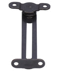 Retro Iron Cabinet Door Hinge With Spring Support for furniture, bookcase and wardrobe, heavy duty accessory with screws