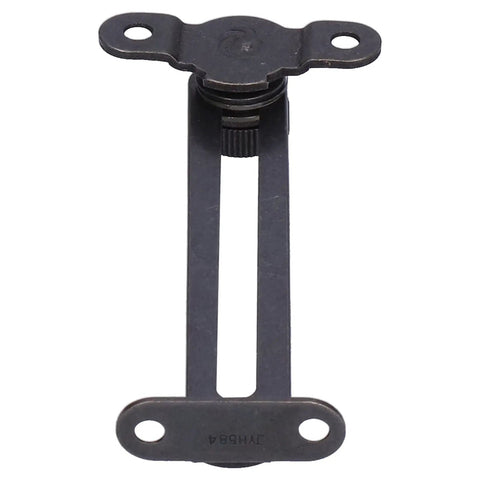 Retro Iron Cabinet Door Hinge With Spring Support for furniture, bookcase and wardrobe, heavy duty accessory with screws