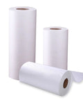 Heavy Duty Cutting Fluid Filter Paper Roll Straight Up Tough For Grinders And Machine Shops Top Shelf Mixed Fiber Oil Filtration 100Cm By 100M Industrial Workhorse in three rolls, white color.