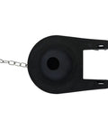 Top view of 54BP 2 Inch Toilet Tank Flapper Replacement Seal For Running Or Leaking Toilets Easy To Install Black Made In USA Flexible Rubber Valve