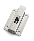 Heavy Duty Stainless Steel Sliding Door Bolt Lock Security Gate Latch, durable design for secure installation on gates.