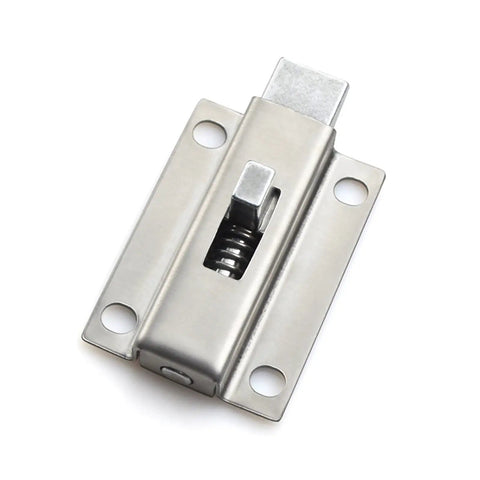 Heavy Duty Stainless Steel Sliding Door Bolt Lock Security Gate Latch, durable design for secure installation on gates.