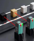 Diffuse Photoelectric Sensor With Background Suppression Not Affected By Object Color NPN Output 5 To 350 mm Detection Range Demonstration