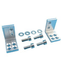 Universal L Shaped Servo Mount Bracket For RC Boats Aluminum Alloy Servo Holder For O Class Submarines And Mono Hull Models
