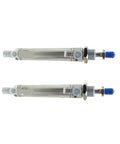 Top Notch 1 Piece Round Pneumatic Cylinder From The Popular DSNU Series With Various Stroke Options Like 5, 10, 15, 20, 25, 30, 40, 50, 80, 100, 125 And 150mm For Serious Industrial Grinds And Heavy Duty Projects.