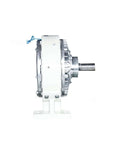Side view of Base Mounted Single Shaft Magnetic Powder Brake 50 Nm for industrial braking with precise torque control and fast response.