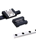 Durable High Precision Linear Guide Rail Kit With MR7MN MR15MN Blocks For Smooth Low Friction Motion Super Easy Install No Maintenance Needed, linear rail blocks and drilled guide rail