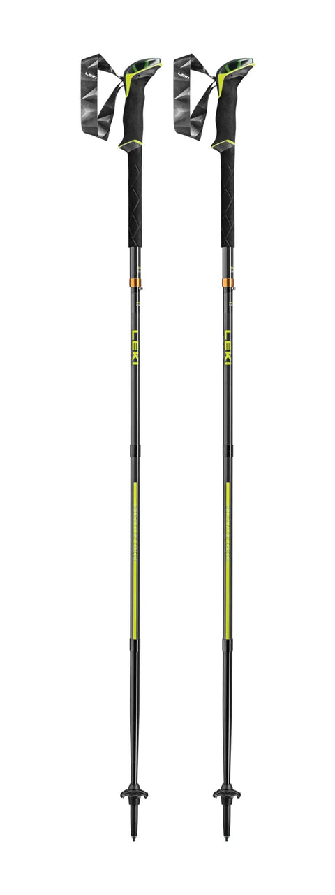 Sherpa FX One Carbon Collapsible Trekking Poles for Backcountry Skiing, Hiking, and Mountaineering, Ultra Lightweight Packable 3-Section