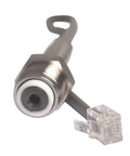 Close-up of Airless Sprayer Pressure Transducer Replacement 704492 for Titan Impact 440 540 640 740 Series, plug-in ready sensor