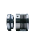 Heavy Duty Metal Corrugated Pipe Mechanical End Face Seal DTBM 40A showing a metallic build with grooves for tight sealing in industrial applications.